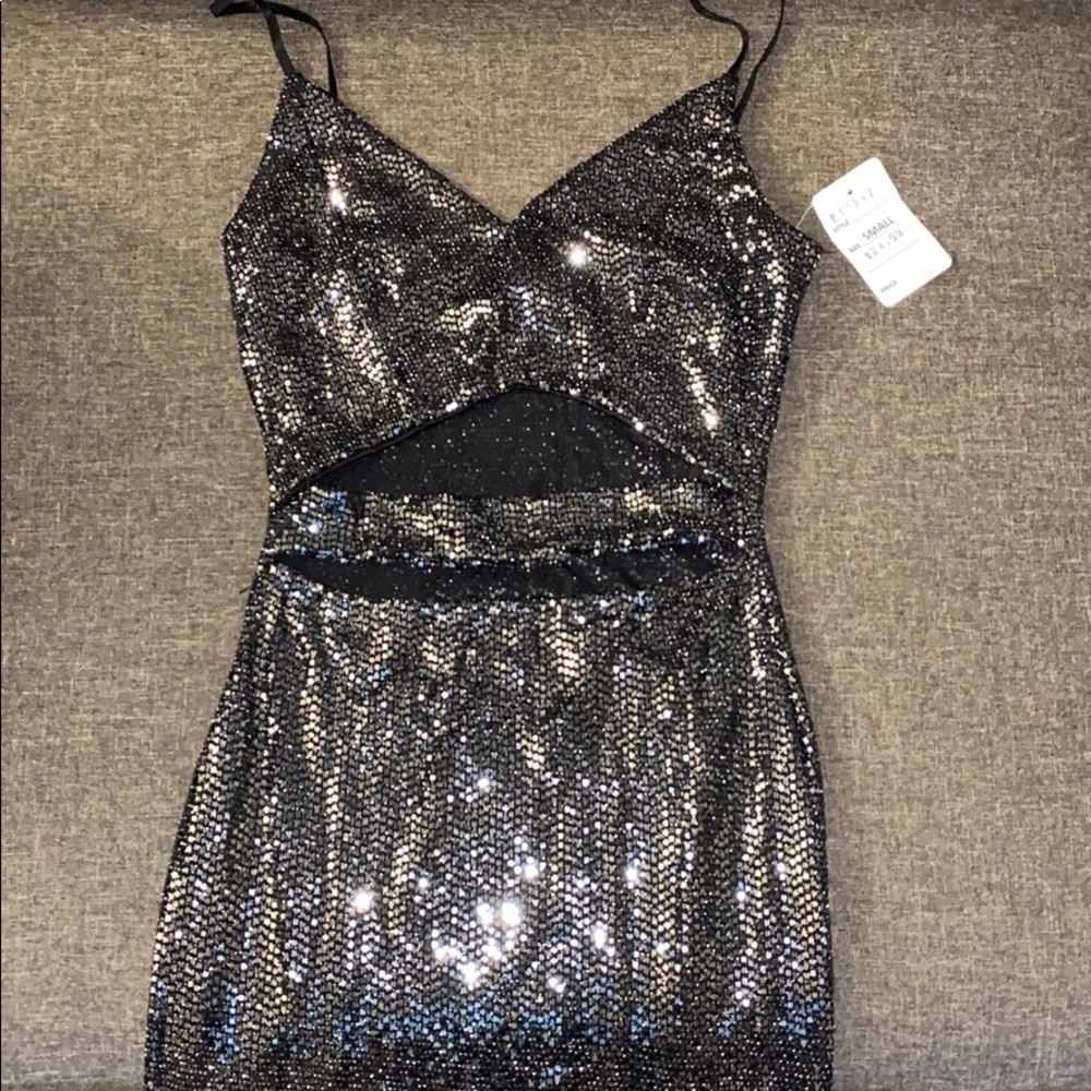 Black Sparkle Dress